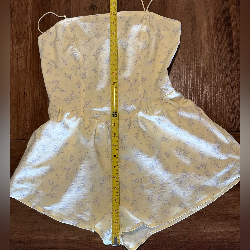 Florence by Mills Garden Party Smocked Romper – Pear Sorbet – XS - Picture 9 of 14